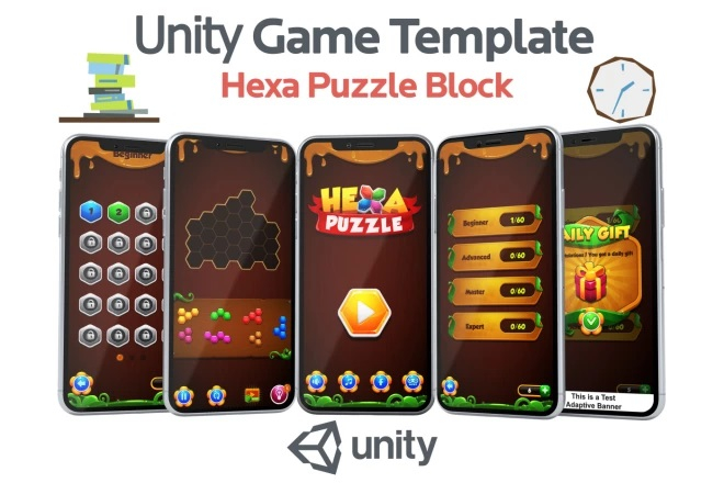 Исходник игры Hexa Puzzle Block для Unity
